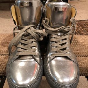 Buscemi silver 125mm High top